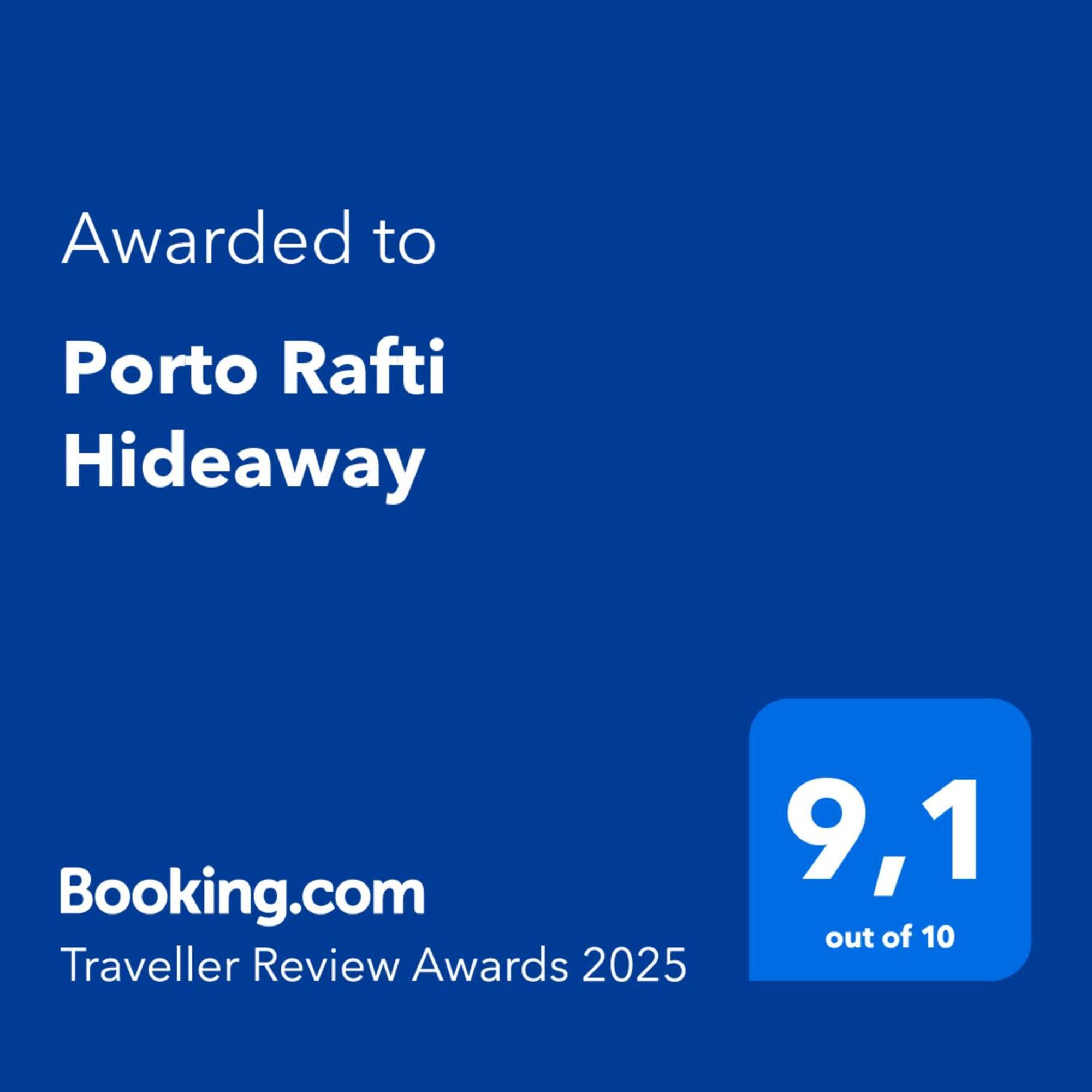 Porto Rafti Hideaway Apartment ภายนอก รูปภาพ